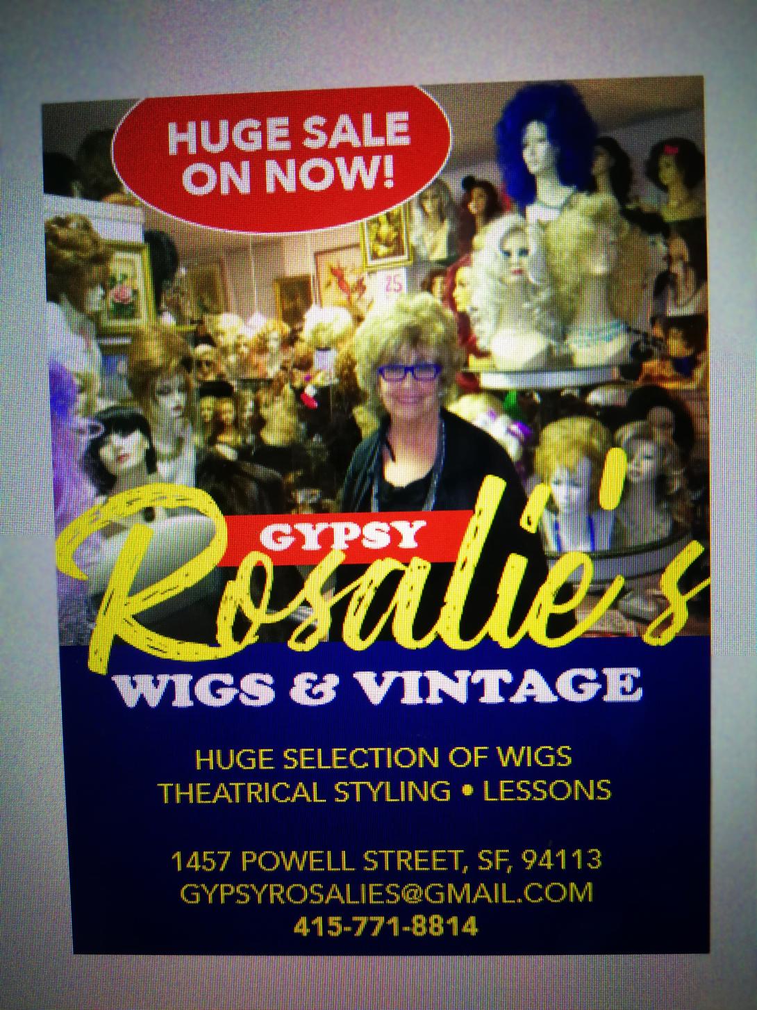 Gypsy Rosalie's Wigs & Vintage