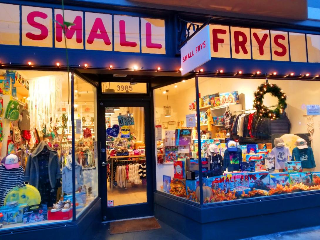 Small Frys Children's Store San Francisco Legacy Business